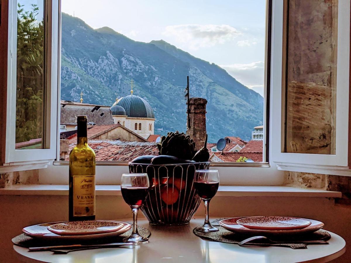 Romantic Rooftop View Hideaway- Old Town Nr 404 Kotor Dış mekan fotoğraf